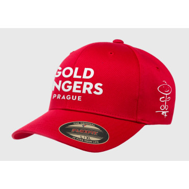 Goldfingers kšiltovka červená