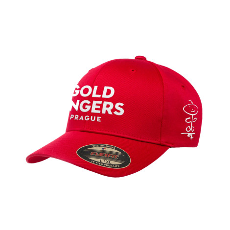 Goldfingers kšiltovka červená